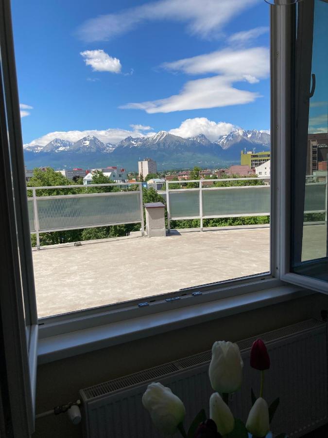 Apartman Hightatras View Centrum Poprad Esterno foto